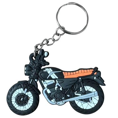 LLAVERO MOTO NKD NG NARANJA