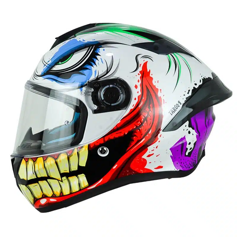CASCO LS2 FF807 DRAGON SUBIC ROJO AZUL BRILLANTE