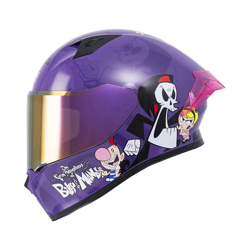 CASCO ICH 503 ED BILLY Y MANDY MORADO MATE