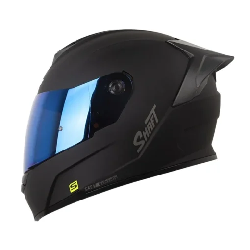 CASCO SHAFT 502SP SOLID NEGRO GRIS OSCURO MATE
