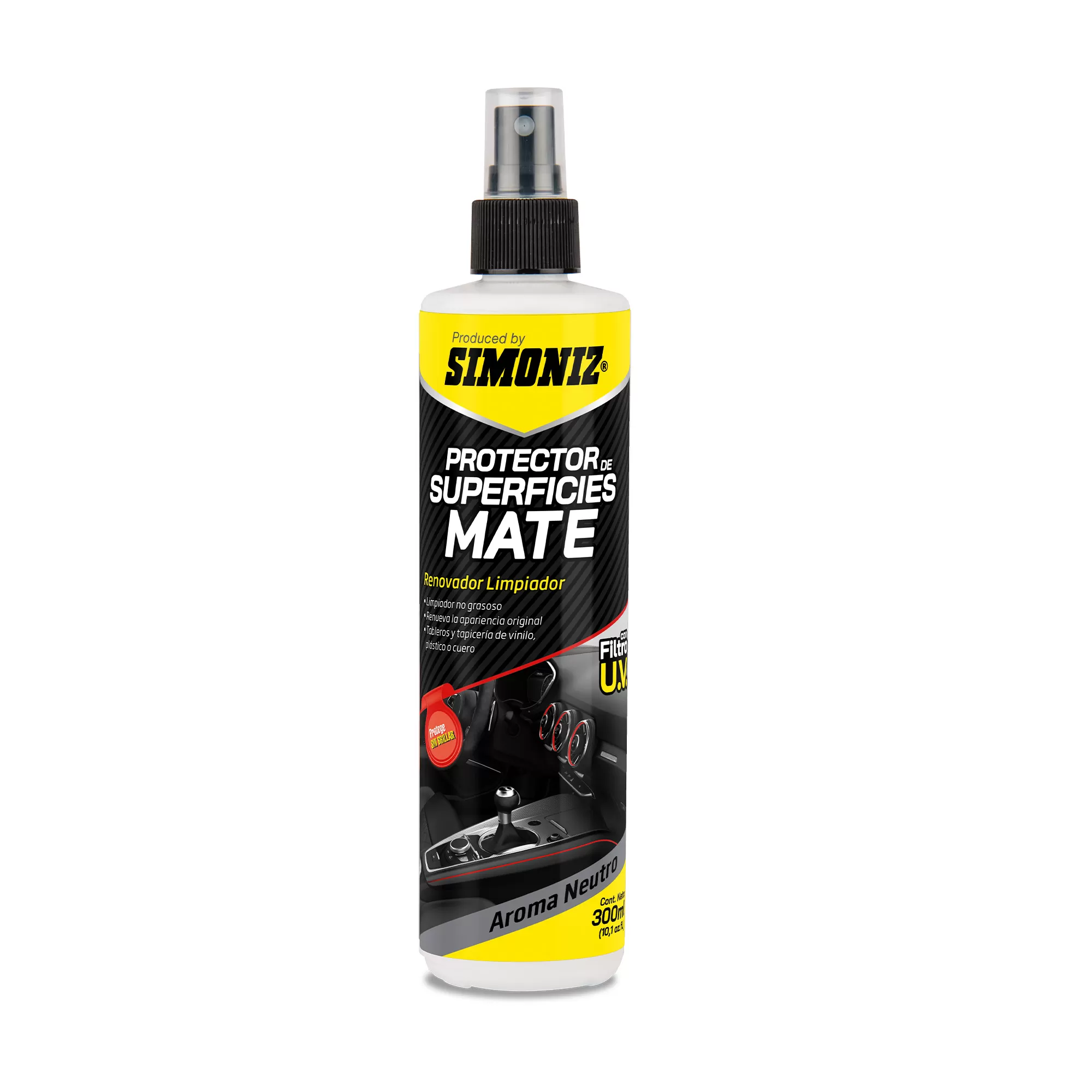 LIMPIADOR PROTECTOR MATE SIMONIZ 120ML*