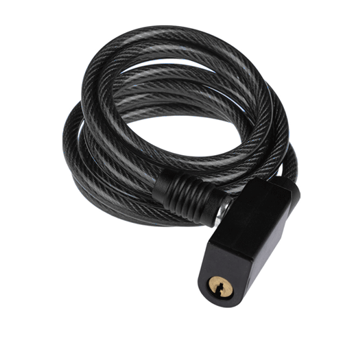 GUAYA GW CANDADO CABLE ESPIRAL LLAVE 6X1500MM NG
