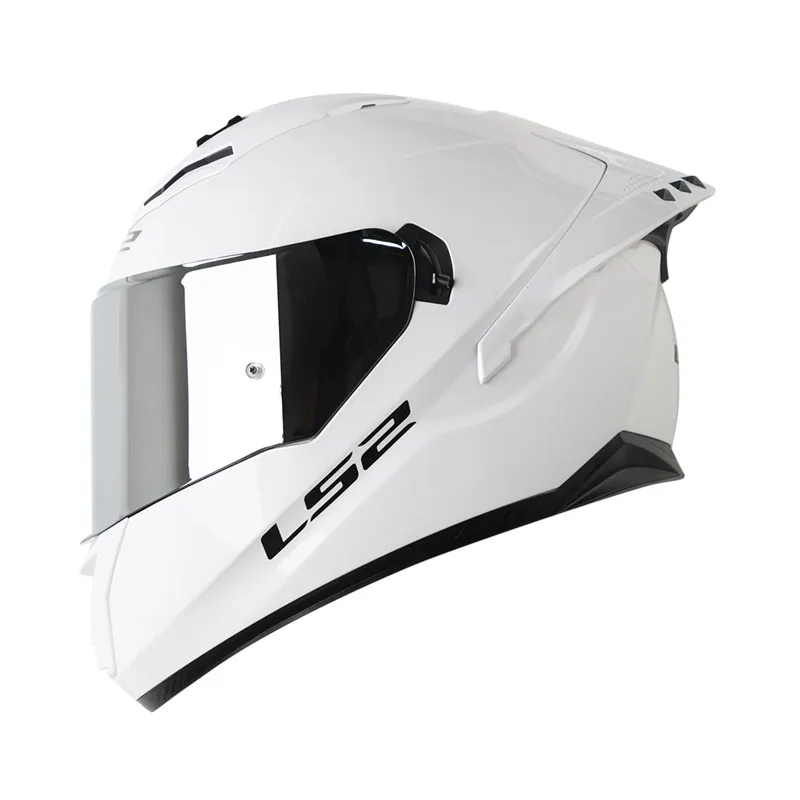 CASCO LS2 FF812 KIDS SOLID BLANCO PERLA BRILLANTE