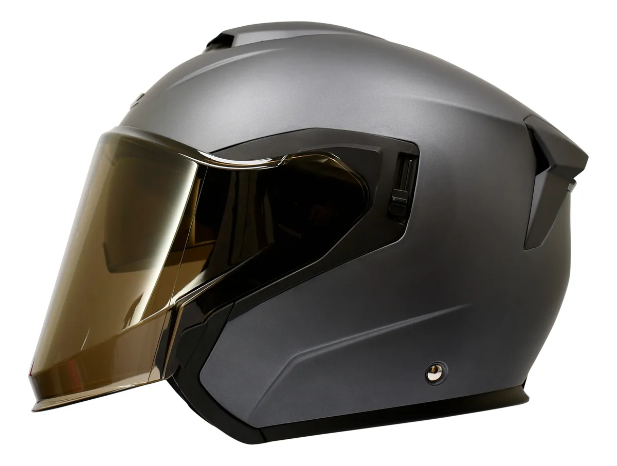 CASCO ZEUS 626 SOLID TITANIO MT
