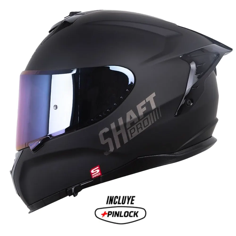 CASCO SHAFT PRO 615DV WEREWOLF NEGRO GRIS OSCURO BRILLANTE