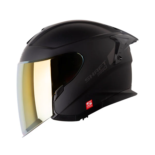 CASCO SHAFT PRO 4000DV SOLID NEGRO GRIS OSCURO