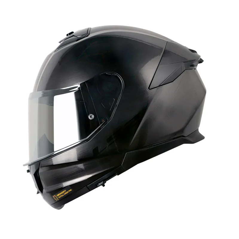 CASCO LS2 OF599 JEANS TITANIO BRILLANTE