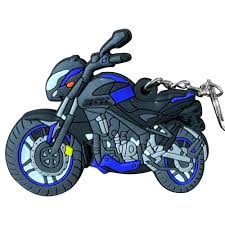 LLAVERO MOTO NS200 AZ