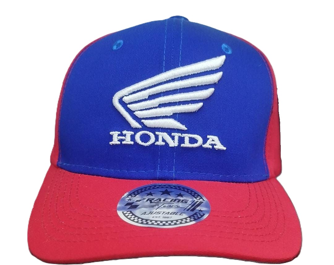 GORRA 3A HONDA ROJO AZUL CLARO