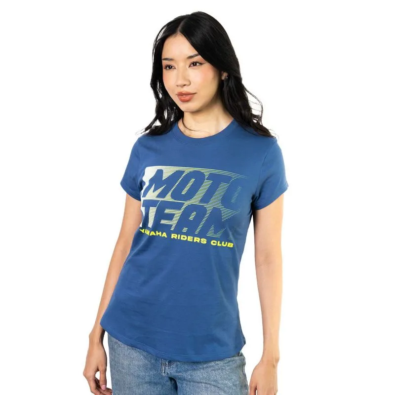 CAMISETA YAMAHA MOTO TEAM FEM AZ