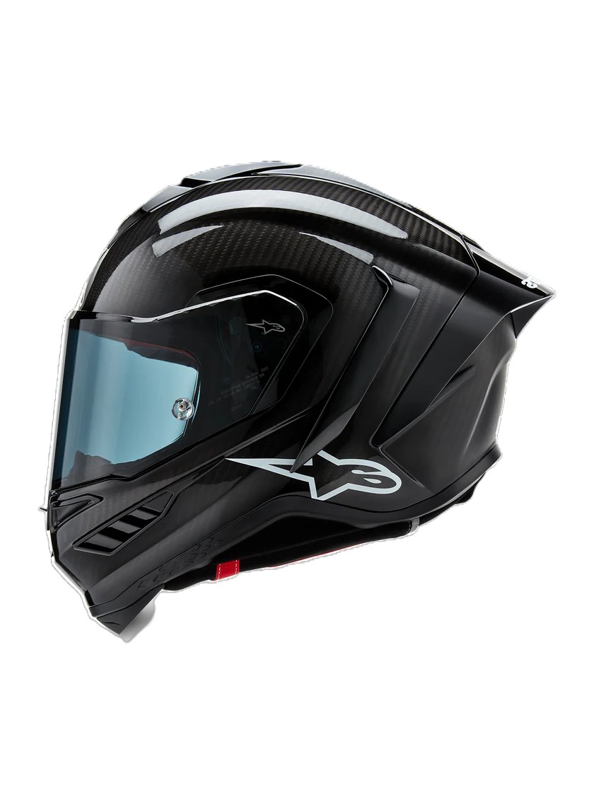 CASCO ALPINESTAR SUPER TECH R10 SOLID CARBON NEGRO BRILLANTE
