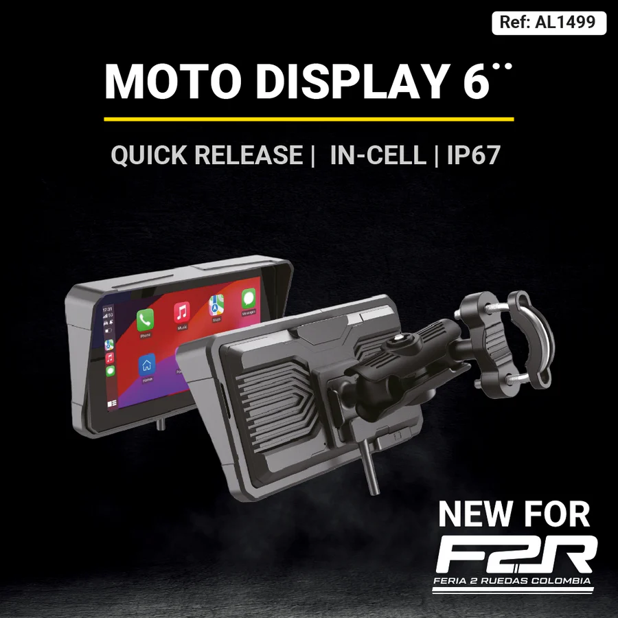 MOTO CARPLAY MAXIM 6 QUITA FACIL