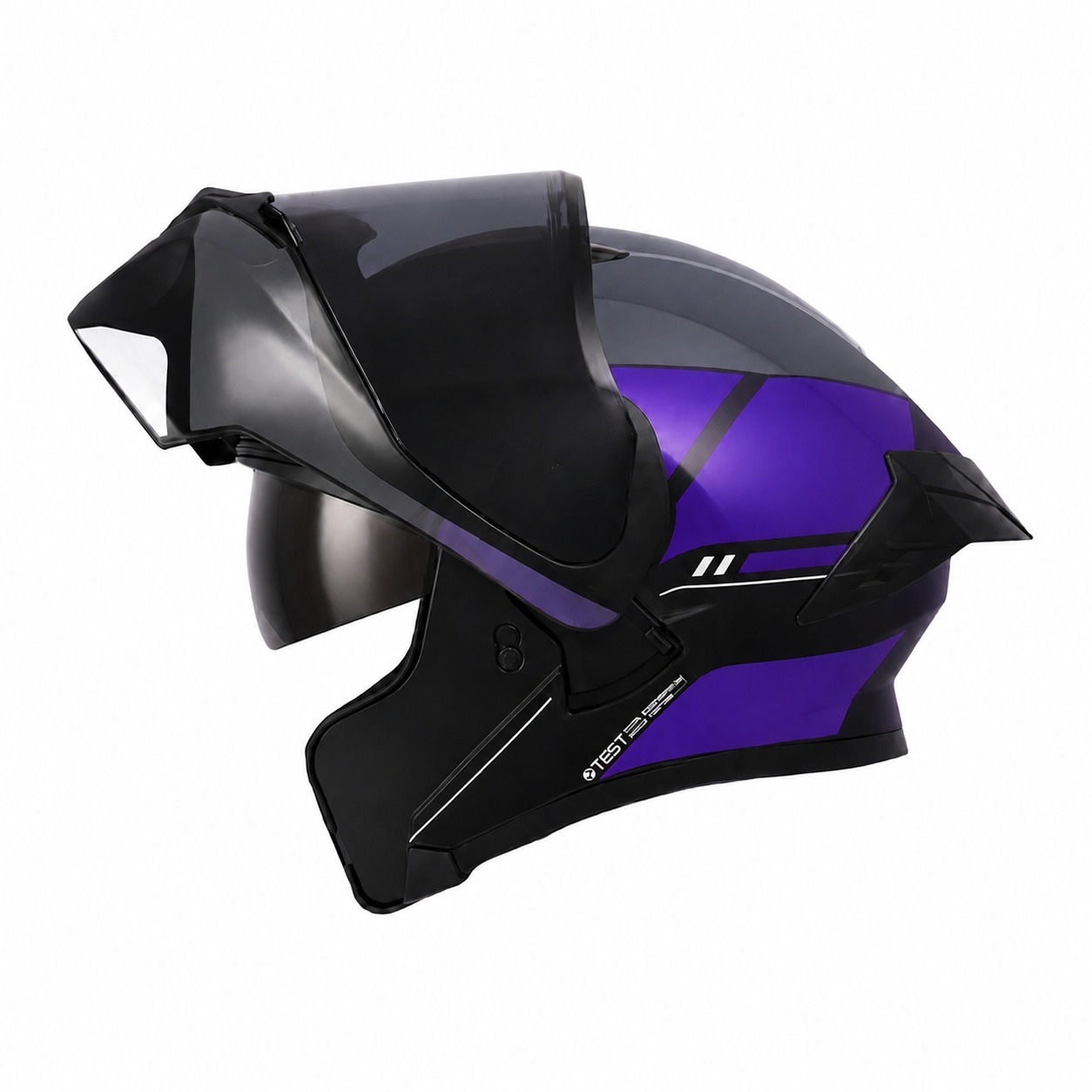 CASCO ICH 3120 PICO NEGRO MORADO