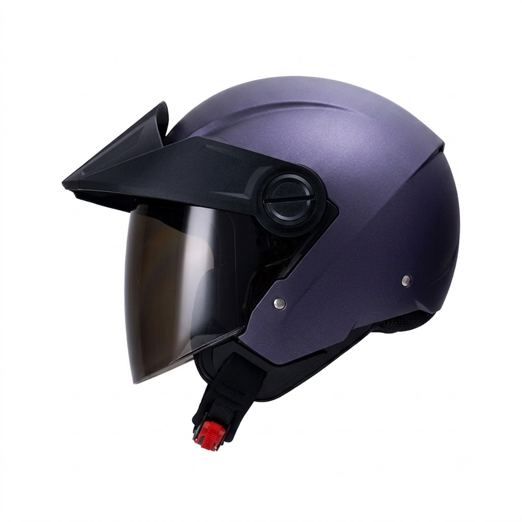CASCO ICH 102 SOLID VIOLETA SILVER MATE