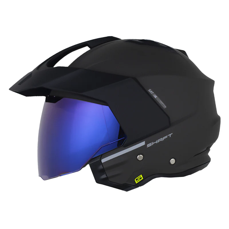 CASCO SHAFT 227 TRIAL SOLID GRIS OSCURO MATE