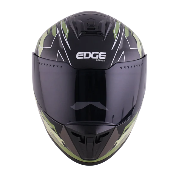 CASCO EDGE EXTREME T68 VERDE MILITAR MATE