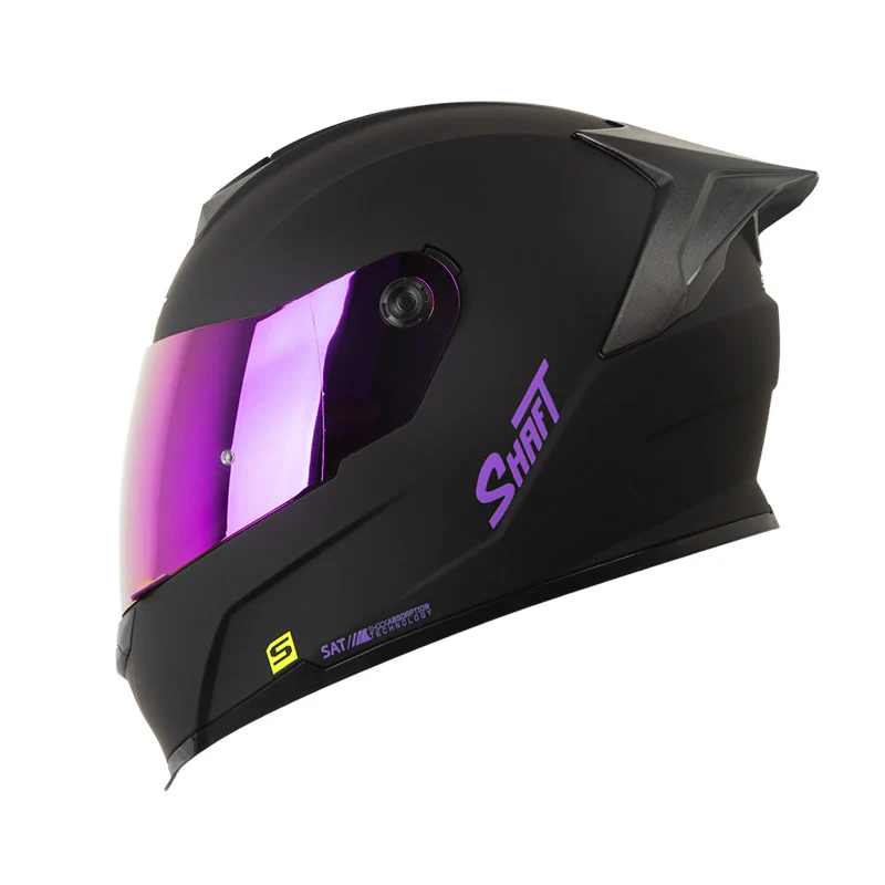 CASCO SHAFT 502SP SOLID NEGRO MORADO MATE