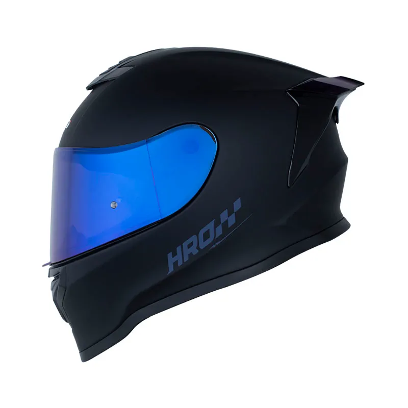 CASCO HRO 506SP SOLID V2 NEGRO AZUL OSCURO MATE