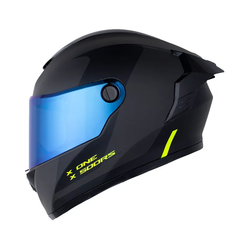 CASCO X-ONE X-500 RS BLADEZ GRIS OSCURO NEGRO MATE