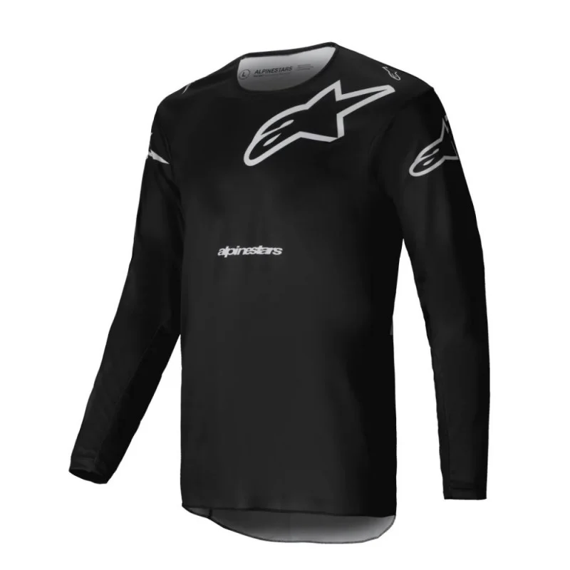 JERSEY ALPINESTARS RACER GRAPHITE NEGRO GRIS