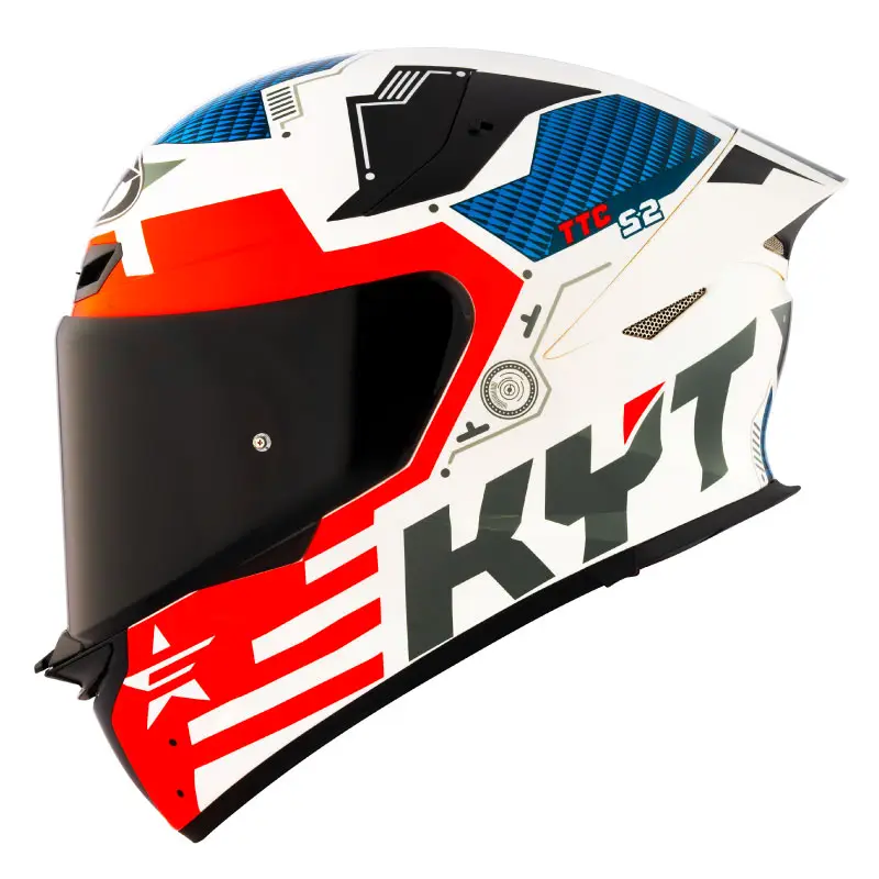 CASCO KYT TT REVO FUSELAGE ROJO BRILLANTE